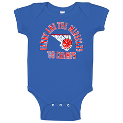 Danny And The Miracles 1988 Kansas Manning Onesie Baby One Piece Danny And The Miracles 1988 Kansas Manning Onesie Baby One Piece