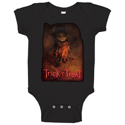 Trick R Treat Horror Cult Movie Halloween Onesie Baby One Piece Trick R Treat Horror Cult Movie Halloween Onesie Baby One Piece