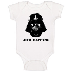 Sith Happens Star Wars Funny Onesie Baby One Piece Sith Happens Star Wars Funny Onesie Baby One Piece