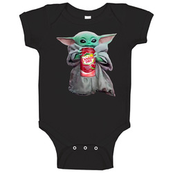 Baby Yoda The Child Mandalorian Canada Dry Cranberry Ginger Ale Soda Pop Drink Onesie Baby One Piece Baby Yoda The Child Mandalorian Canada Dry Cranberry Ginger Ale Soda Pop Drink Onesie Baby One Piece