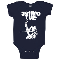 Jethro Tull Flute Player Music Onesie Baby One Piece Jethro Tull Flute Player Music Onesie Baby One Piece