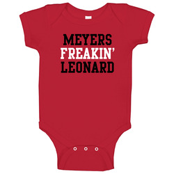 Meyers Freakin Leonard Portland Basketball Player Sports Fan Onesie Baby One Piece Meyers Freakin Leonard Portland Basketball Player Sports Fan Onesie Baby One Piece