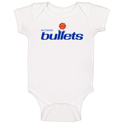 Baltimore Bullets American Basketball League Retro Sports Onesie Baby One Piece Baltimore Bullets American Basketball League Retro Sports Onesie Baby One Piece