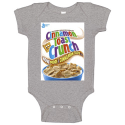 Cinnamon Toast Crunch Box Greatest Cereal Of All Time Breakfast Fan Foodie Onesie Baby One Piece Cinnamon Toast Crunch Box Greatest Cereal Of All Time Breakfast Fan Foodie Onesie Baby One Piece
