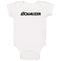 The Equalizer Retro 80s Tv Show Logo Fan Onesie Baby One Piece The Equalizer Retro 80s Tv Show Logo Fan Onesie Baby One Piece