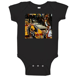 Ray Allen Shot Bang Miami Basketball Moment Sports Fan Onesie Baby One Piece Ray Allen Shot Bang Miami Basketball Moment Sports Fan Onesie Baby One Piece