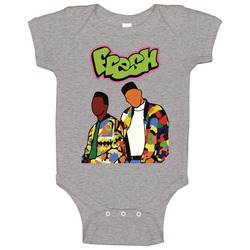Jazzy Jeff Fresh Prince Funky Jackets Cut Outs Of Bel Air Onesie Baby One Piece Jazzy Jeff Fresh Prince Funky Jackets Cut Outs Of Bel Air Onesie Baby One Piece