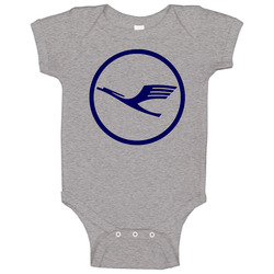 Lufthansa Onesie Baby One Piece Lufthansa Onesie Baby One Piece