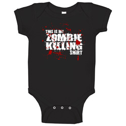 This Is My Zombie Killing Onesie Baby One Piece This Is My Zombie Killing Onesie Baby One Piece