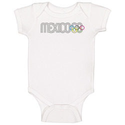 Mexico 1968 Summer Olympics Onesie Baby One Piece Mexico 1968 Summer Olympics Onesie Baby One Piece