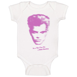 Billy Idol White Wedding Retro Rock Onesie Baby One Piece Billy Idol White Wedding Retro Rock Onesie Baby One Piece