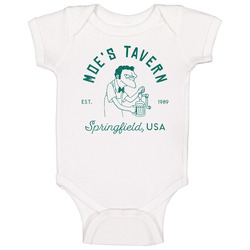 Moe's Tavern Springfield Logo Simpsons Bar Pub Beer Onesie Baby One Piece Moe's Tavern Springfield Logo Simpsons Bar Pub Beer Onesie Baby One Piece