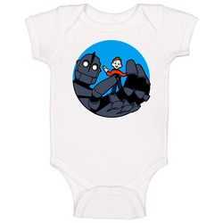 The Iron Giant Cartoon Classic Onesie Baby One Piece The Iron Giant Cartoon Classic Onesie Baby One Piece