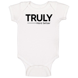 Truly Hard Seltzer Drink Onesie Baby One Piece Truly Hard Seltzer Drink Onesie Baby One Piece