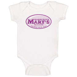 Hamburger Mary's Popular Orlando Restaurant Onesie Baby One Piece Hamburger Mary's Popular Orlando Restaurant Onesie Baby One Piece