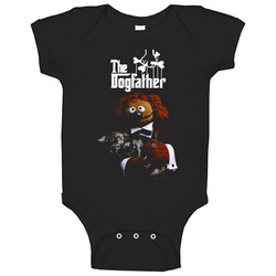 The Dogfather Funny Rowlf Muppets Parody Onesie Baby One Piece The Dogfather Funny Rowlf Muppets Parody Onesie Baby One Piece