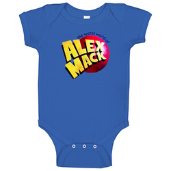 The Secret World Of Alex Mack Logo Onesie Baby One Piece The Secret World Of Alex Mack Logo Onesie Baby One Piece