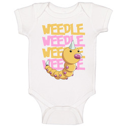 Weedle Pokemon Love Heart Video Game Cartoon Fan Onesie Baby One Piece Weedle Pokemon Love Heart Video Game Cartoon Fan Onesie Baby One Piece
