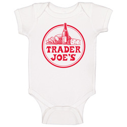 Trader Joe's Grocery Store Company Logo Onesie Baby One Piece Trader Joe's Grocery Store Company Logo Onesie Baby One Piece