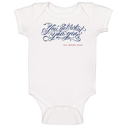Zac Brown Band Country Music Group Onesie Baby One Piece Zac Brown Band Country Music Group Onesie Baby One Piece