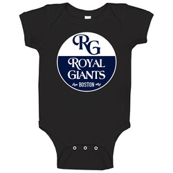 Boston Royal Giants Negro Baseball League Team Retro Onesie Baby One Piece Boston Royal Giants Negro Baseball League Team Retro Onesie Baby One Piece