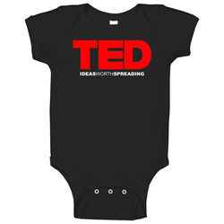 Ted Ideas Worth Spreading Onesie Baby One Piece Ted Ideas Worth Spreading Onesie Baby One Piece