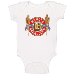 Boudin Sourdough Bread Bakery Company Onesie Baby One Piece Boudin Sourdough Bread Bakery Company Onesie Baby One Piece