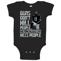 Guns Dont Kill Henry Ruggs Iii Kills People Oakland Football Onesie Baby One Piece Guns Dont Kill Henry Ruggs Iii Kills People Oakland Football Onesie Baby One Piece