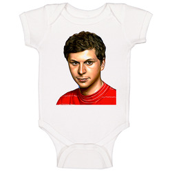 Michael Cera Hollywood Classic Onesie Baby One Piece Michael Cera Hollywood Classic Onesie Baby One Piece