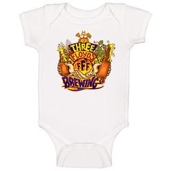 Three Floyds Brewing Company Beer Alcohol Logo Onesie Baby One Piece Three Floyds Brewing Company Beer Alcohol Logo Onesie Baby One Piece