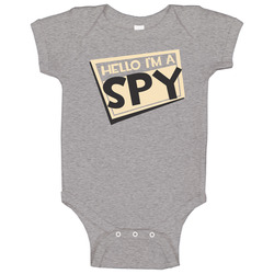 Hello I Am A Spy Team Fortress 2 Game Onesie Baby One Piece Hello I Am A Spy Team Fortress 2 Game Onesie Baby One Piece