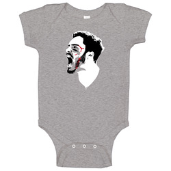 Nolan Arenado Bloody Face Colorado Baseball Baseman Art Onesie Baby One Piece Nolan Arenado Bloody Face Colorado Baseball Baseman Art Onesie Baby One Piece