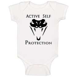 Active Self Protection Trending Popular Youtube Personality Fan Onesie Baby One Piece Active Self Protection Trending Popular Youtube Personality Fan Onesie Baby One Piece