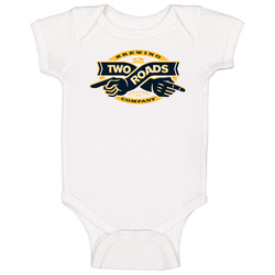 Two Roads Brewing Company Cool Beer Brewery Logo Onesie Baby One Piece Two Roads Brewing Company Cool Beer Brewery Logo Onesie Baby One Piece