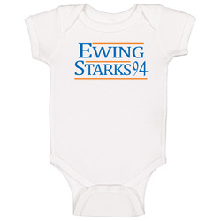 Patrick Ewing John Starks 1994 New York Basketball Sports Fan Onesie Baby One Piece Patrick Ewing John Starks 1994 New York Basketball Sports Fan Onesie Baby One Piece