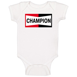 Vintage Champion Logo Onesie Baby One Piece Vintage Champion Logo Onesie Baby One Piece