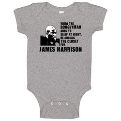 James Harrison Pittsburgh Steelers Onesie Baby One Piece James Harrison Pittsburgh Steelers Onesie Baby One Piece
