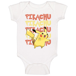 Pikachu Pokemon Character Fan Onesie Baby One Piece Pikachu Pokemon Character Fan Onesie Baby One Piece
