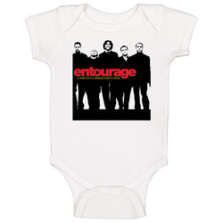 Entourage Silhouette Drama Comedy Funny Tv Show Onesie Baby One Piece Entourage Silhouette Drama Comedy Funny Tv Show Onesie Baby One Piece