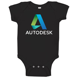 Autodesk Nasdaq Company Logo Employee Onesie Baby One Piece Autodesk Nasdaq Company Logo Employee Onesie Baby One Piece