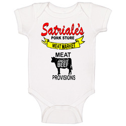 Sopranos Satriales Pork Store Mob Mafia Onesie Baby One Piece Sopranos Satriales Pork Store Mob Mafia Onesie Baby One Piece