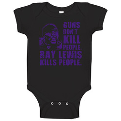 Baltimore Ray Lewis Football Cool Tough Onesie Baby One Piece Baltimore Ray Lewis Football Cool Tough Onesie Baby One Piece
