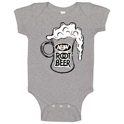 A & W Root Beer Drink Onesie Baby One Piece A & W Root Beer Drink Onesie Baby One Piece