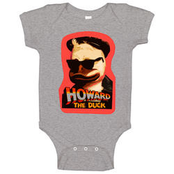 Howard The Duck Lucasfilm Movie Onesie Baby One Piece Howard The Duck Lucasfilm Movie Onesie Baby One Piece
