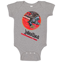 Screaming For Vegeance Judas Priest Retro Onesie Baby One Piece Screaming For Vegeance Judas Priest Retro Onesie Baby One Piece
