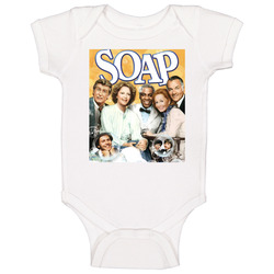 Soap 80s Comedy Satire Tv Show First Season Cover Onesie Baby One Piece Soap 80s Comedy Satire Tv Show First Season Cover Onesie Baby One Piece