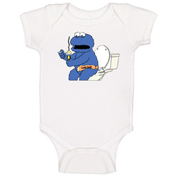 Family Guy Cookie Monster Funny Onesie Baby One Piece Family Guy Cookie Monster Funny Onesie Baby One Piece