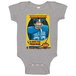 Al Bundy 33 Polk High Retro Football Onesie Baby One Piece Al Bundy 33 Polk High Retro Football Onesie Baby One Piece