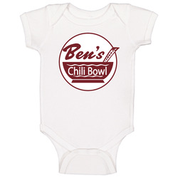 Bens Chili Bowl Food Onesie Baby One Piece Bens Chili Bowl Food Onesie Baby One Piece