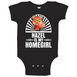 Hazel Is My Homegirl Animal Crossing New Horizons Character Video Game Fan Onesie Baby One Piece Hazel Is My Homegirl Animal Crossing New Horizons Character Video Game Fan Onesie Baby One Piece